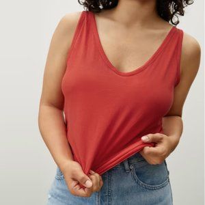 Everlane Air Cami Scarlet - XS